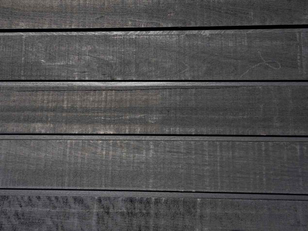 Woca Black Sawn Cladding